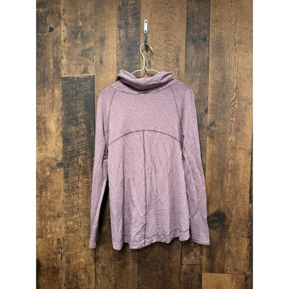 Lululemon Coast Easy Wrap Heathered Misty Merlot Size 4 EUC - Picture 3 of 7